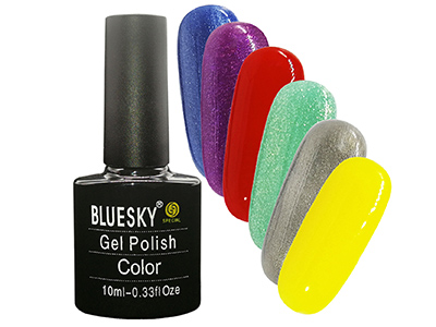 - BLUESKY Gel Polish Color